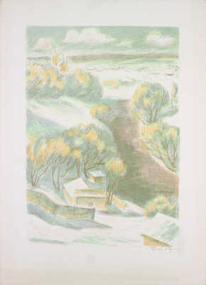 Дехтерева Татьяна Александровна. Зимний пейзаж